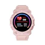 FD68S 1.44 inch Color Roud Screen Sport Smart Watch, Support Heart Rate / Multi-Sports Mode(Pink)