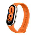 Original For Xiaomi Mi Band 8 TPU Watch Band(Orange)