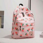 cxs-1895 Multifunctional Oxford Laptop Bag Backpack (Strawberry Pink)