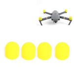 4 PCS Motor Protective Cover Motors Silicone Cap Protector for DJI Mavic Pro(Yellow)