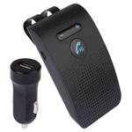 SP09 Multipoint Wireless Bluetooth V4.2 Handsfree Car Kit Speaker Speakerphone, Support Voice Readout & Vibration Sensor