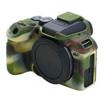 For Canon EOS R10 Soft Silicone Protective Case (Camouflage)