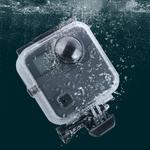 40m Waterproof Housing Protective Case  for GoPro Fusion, with Buckle Basic Mount & Screw & Wrench