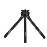 ADAI Adjustable Aluminum Alloy Mini Tripod Stand Tabletop Tripod for DSLR & Digital Cameras(Black)