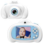 16.0 Mega Pixel Dual-Camera 2.0 inch Screen Cartoon HD Digital SLR Camera for Children (White)