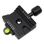 FCD-1 Dual-use Knob Quick Release Clamp Adapter Plate Mount for 39mm Arca / 32mm SLIDEFIX Quick Release Plate