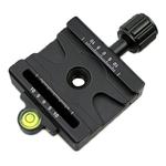 FMA-60 Dual-use Knob Quick Release Clamp Adapter Plate Mount for Arca Swiss / RRS / SUNWAYFOTO Quick Release Plate