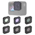 JSR KB Series STAR+CPL+NIGHT+ND8+ND16+ND32 Lens Filter for GoPro HERO13 Black /12 Black /11 Black /10 Black /9 Black