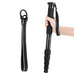 BEXIN MAS285 Portable Travel Outdoor DSLR Camera Aluminum Alloy Monopod Holder(Black)