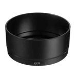 ES-78 Lens Hood Shade for Canon EF 50mm f/1.2L USM Lens(Black)