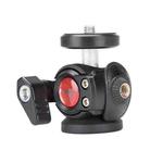Fotopro KII K2 Ball Head Tripod Mount with 1/4 Expansion Hole (Black)
