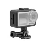 Standard Border Frame Mount Protective Housing with Screw for DJI Osmo Action(Black)