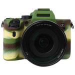 For Sony A7R4 Soft Silicone Protective Case(Camouflage)
