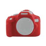 Soft Silicone Protective Case for Canon EOS 2000D (Red)