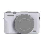 For Canon PowerShot G7 X Mark III / G7X III / G7X3 Soft Silicone Protective Case(White)