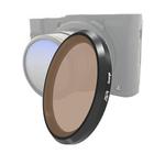 JSR Colored Lens Filter for Panasonic LUMIX LX10(Brown)