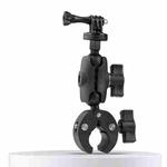 360 Rotation Adjustable Action Camera Bike Motorcycle Handlebar Holder(Black)