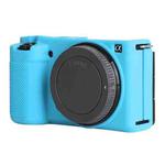 For Sony ZV-E10 Soft Silicone Protective Case (Blue)