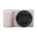For Sony ZV-E10 Soft Silicone Protective Case (Light Pink)