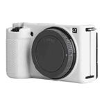 For Sony ZV-E10 Soft Silicone Protective Case (White)