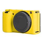 For Sony ZV-E10 Soft Silicone Protective Case (Yellow)