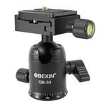 BEIXIN QB-30  360 Degree Rotation Panorama Metal Ball Head with Quick Release Plate
