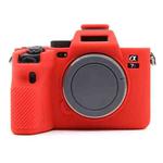 For Sony  A7S III / A7S3 Soft Silicone Protective Case(Red)