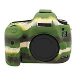 For Canon EOS 5DS Soft Silicone Protective Case (Camouflage)
