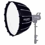 FEELWORLD FSP60 60cm Parabolic Softbox Quick Release Diffuser with Bowens Mount (Black)