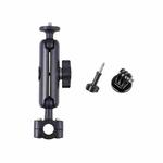 21mm Ballhead Car Front Seat Handlebar Fixed Mount Holder with Tripod Adapter & Screw for GoPro Hero12 Black / Hero11 /10 /9 /8 /7 /6 /5, Insta360 Ace / Ace Pro, DJI Osmo Action 4 and Other Action Cameras