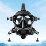 Water Sports Diving Snorkeling Mask Swimming Glasses for GoPro, Insta360, DJI and Other Action Cameras (Black)