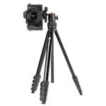 Fotopro DIGI-500 Camera Smartphone Tripod Holder with MH-8 Ballhead (Black)