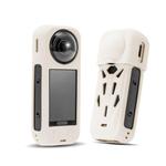 For Insta360 X5 STARTRC Silicone Heat Dissipation Protective Cover with Lens Cover (White)