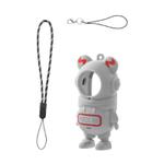 For Insta360 GO 3S STARTRC Cartoon Silicone Protective Case (Dark Gray)