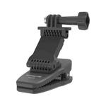 Sunnylife Stretchable Backpack Clip Rotatable Magnetic Mount Action Camera Holder Vlog Mount (Black)