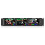 FEELWORLD T51 PLUS Triple 5.5 inch 2RU Rackmount Monitor Full HD 3G-SDI 4KHDMI AV Monitor (UK Plug)