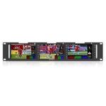 FEELWORLD T51 PLUS-H Triple 5.5 inch 2RU Rackmount Monitor Full HD 4K HDMI SDI AV Monitor (EU Plug)