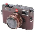 For Leica M11 Non-Working Fake Dummy Camera Model Photo Studio Props (Coffee)