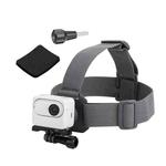 Sunnylife TD672 360 Rotation Adjustable Head Strap Vlog POV Mount Belt for GoPro, Insta360, DJI Osmo Action and Other Action Cameras  (Grey)
