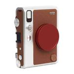 For FUJIFILM Instax mini EVO Camera Lens Cap Aluminum Alloy Protective Cover (Red)