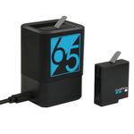 Dual Batteries Charger with USB-C / Type-C Cable for GoPro HERO6 /5