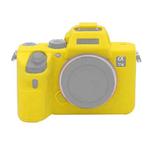 For Sony  A7III / A7S3 / A7RIII / A7SIII Soft Silicone Protective Case(Yellow)