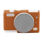 Soft Silicone Protective Case for Canon EOS M200 (Brown)