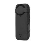 For Insta360 X4 Silicone Protective Case with Lens Cover (Black)