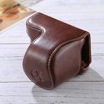 Full Body Camera PU Leather Case Bag with Strap for Sony A5100 / A5000 / NEX-3N (16-50mm / 40.5mm Lens)(Coffee)