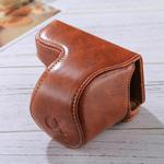 Full Body Camera PU Leather Case Bag with Strap for Sony A5100 / A5000 / NEX-3N (16-50mm / 40.5mm Lens)(Brown)