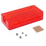 LandaTianrui LDTR-PJ012 ABS Protective Case with Heat Sink for Raspberry Pi Zero W / Zero(Red)