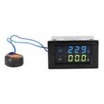 D85-2042A 110V 220V 380V 100A Digital AC Voltmeter Ammeter Current Amps Volt Meter LCD Panel Monitor (Black)