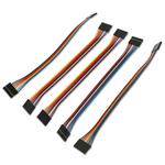 5 PCS 21cm LDTR - YJ012 8 Pin Jumper Cable Female to Female Dupont Wire for Arduino