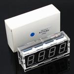 SZ-0001 Microcontroller LED Digital Clock DIY Kit Set - Colormix